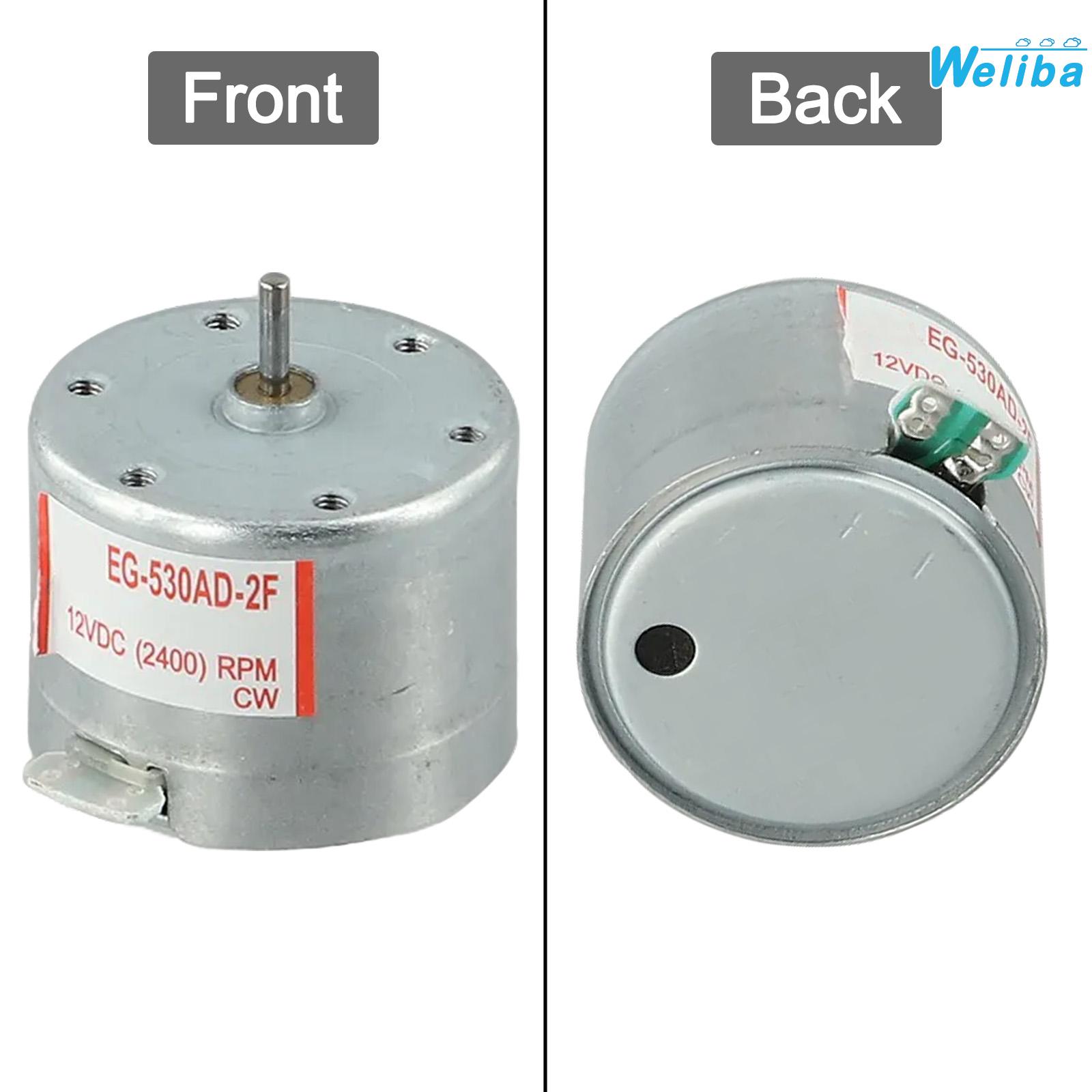 【Weliba】 Spindle Motor DC 12V Motor Reliable Performance Precise Capstan Function [New Hot Sale] ราคา 107 บาท*ส่งฟรี