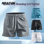 MPATHW  Quần short nam chất vải sợi lạnh thấm hút mồ hôi nhanh, thoáng khí nhẹ nhàng, lý tưởng cho chạy bộ và tập thể dục