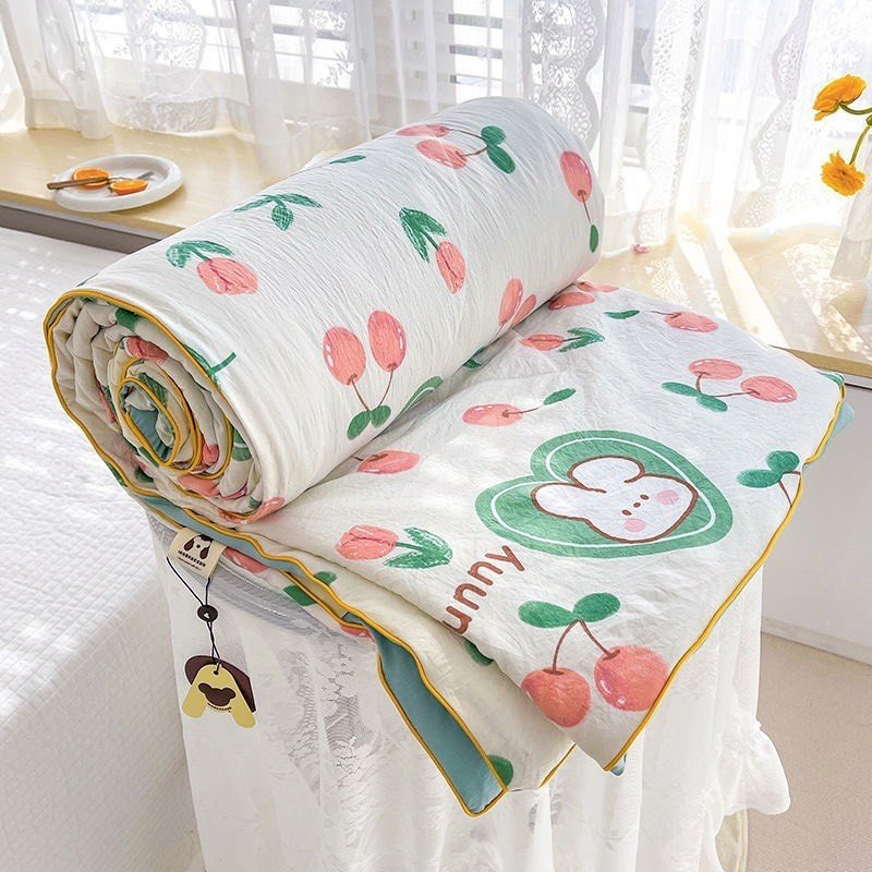 Chăn Cotton Đũi Hàn Quốc Nhập Khẩu