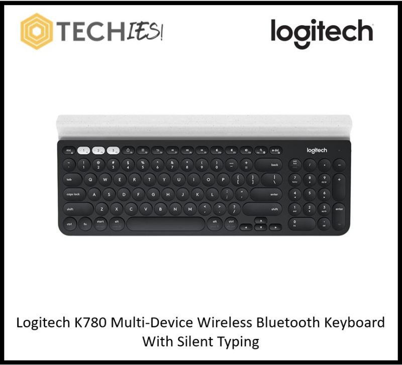 Logitech K780 Multi-Device Wireless Bluetooth Keyboard With Silent Typing Singapore
