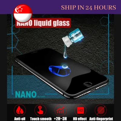 Hi-Tech Nano Liquid Screen Protector Invisible Full Cover Universal 9H Screen Film 2ml for IPhone Samsung Huawei Xiaomi