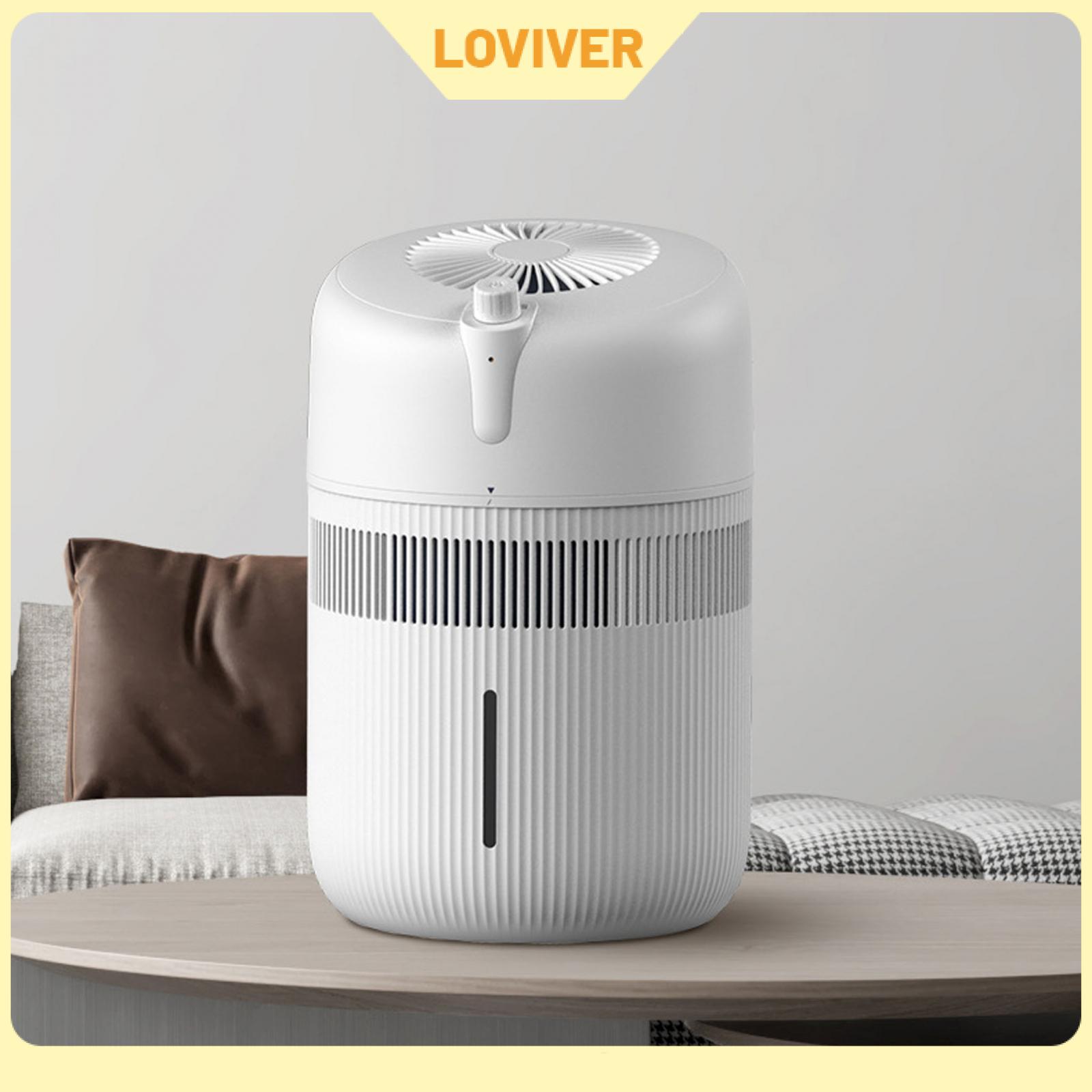 เครื่องใช้ไฟฟ้าภายในบ้าน Loviver เดสก์ท็อป Air Humidifier มัลติฟังก์ชั่นถังความจุขนาดใหญ่ 300 ml/ทำความสะอาดสำหรับเตาผิงในครัวเรือนเนอสเซอรี่โรงแรมสปา