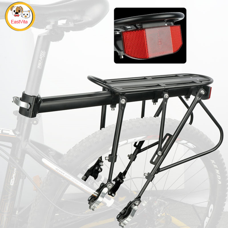 Bike Carrier Rack Quick Release Rear Shelf Bicycle Luggage Cargo Rack With Reflective Film Modified Parts - ยี่ห้อ EastVita ราคา 839 บาท*ส่งฟรี