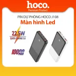 Pin dự phòng Hoco J108 sạc nhanh PD22.5W dung lượng 10000mAh tích hợp màn hình LED