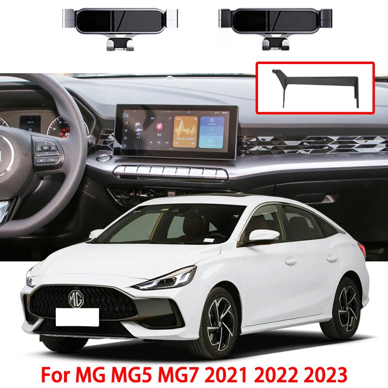 Car Phone Holder For MG MG5 MG7 2021 2022 2023 Car Universal Gravity Phone Holder Stable Stand Support Car Accessories