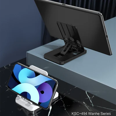 [SG] KAKU Featherweight Universal Phone/Tablet Stand Holder (Foldable, Adjustable) – Wide Compatibility and Portable