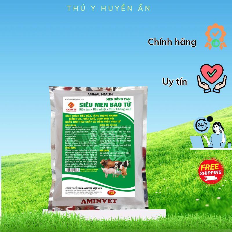 Siêu Men Bào Tử Aminvet 1 kg uy tín chính hãng