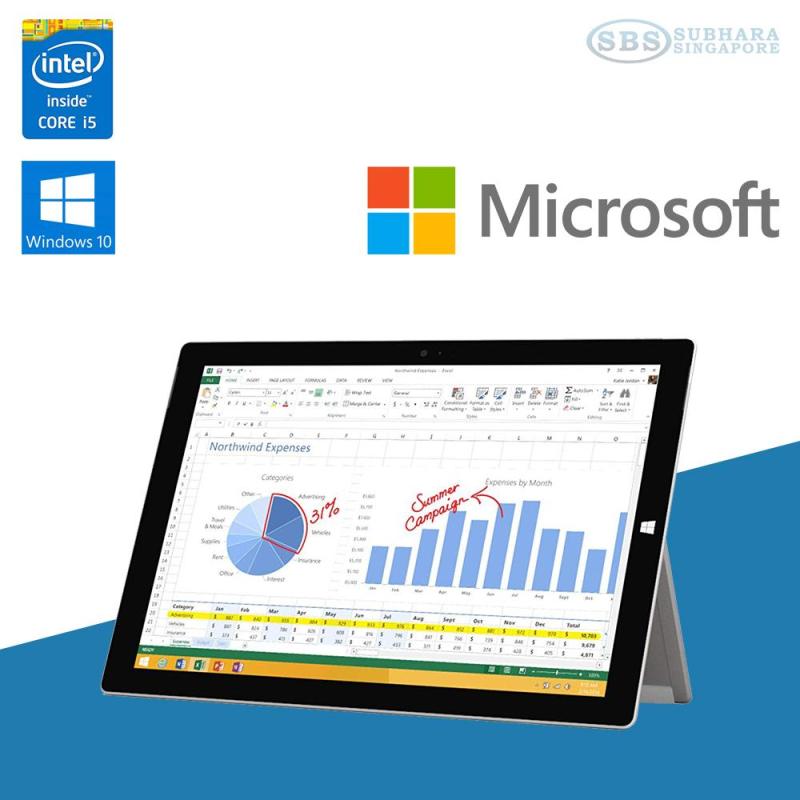 Microsoft Surface Pro 3 - i5 4th Gen / 8GB RAM / 256GB SSD (Refurbished)