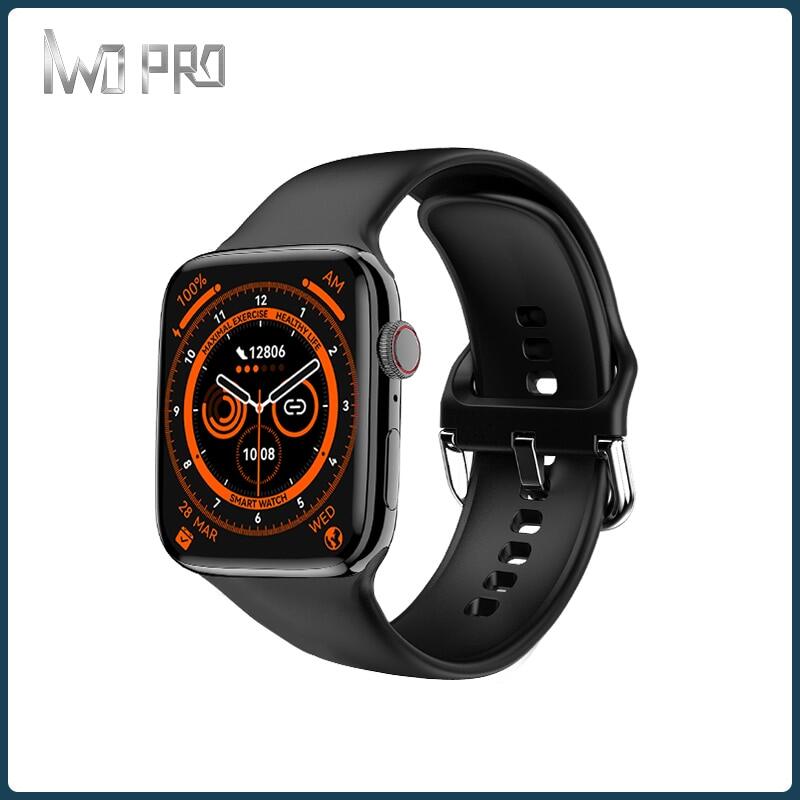 IWO dt8 Max Đồng hồ thông minh cho nam Smartwatch 2.0 inch Màn hình HD cơ thể kiểm soát nhiệt độ NFC