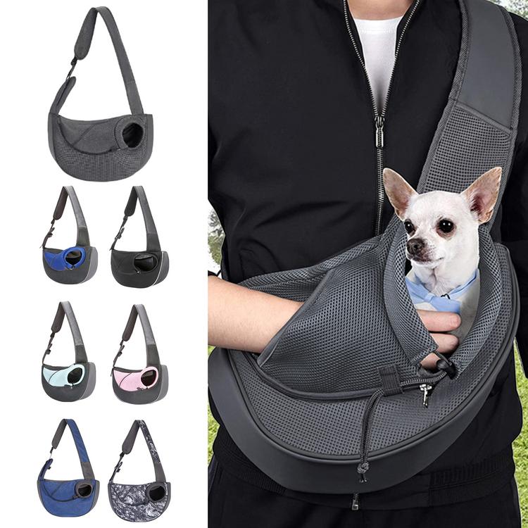 Dog Carrying Sling Cat Carrier Tote Bag Shoulder Bag Adjustable Cat Sling