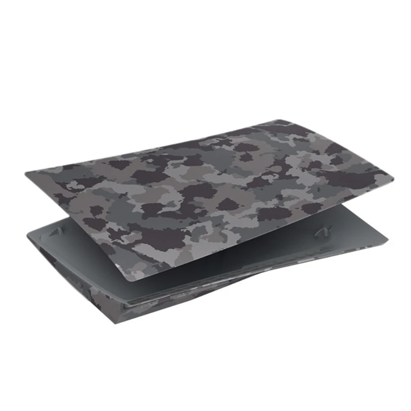 【Free Returns】 Dxab Game Console Faceplate Camouflage Color For Ps5 Uhd Anti-Scratch Skin
