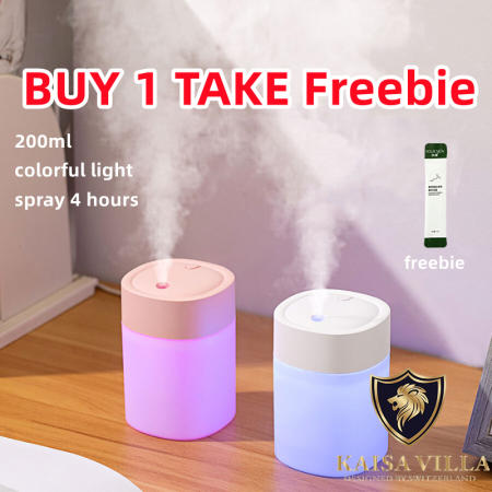 Kaisa MALL Ultrasonic Humidifier with Colorful Lights