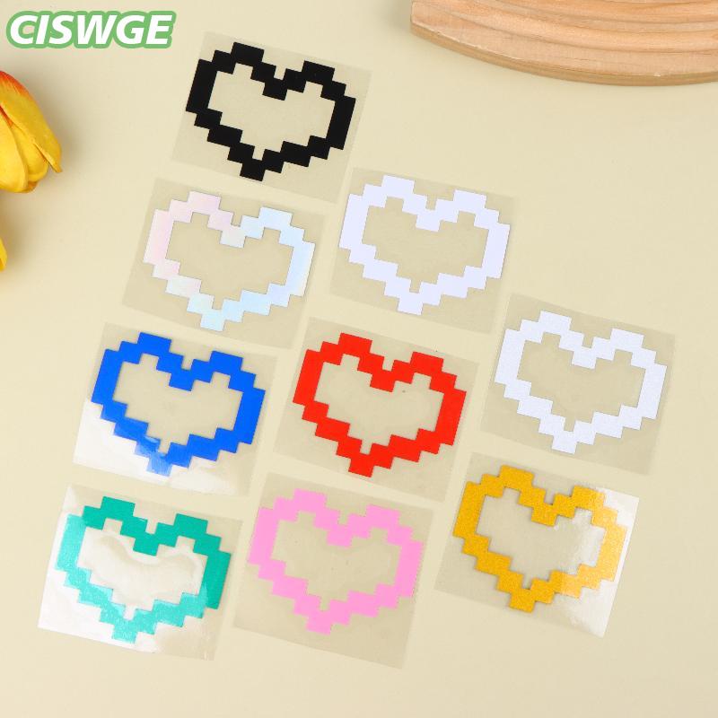 [CISWGE Auto] 6 cái hình trái tim dán cho cửa sổ xe đèn pha đèn hậu Chất lượng cao PVC đề can cho cá nhân xe trông Giá 21,506 Đồng*Miễn phí vận chuyển