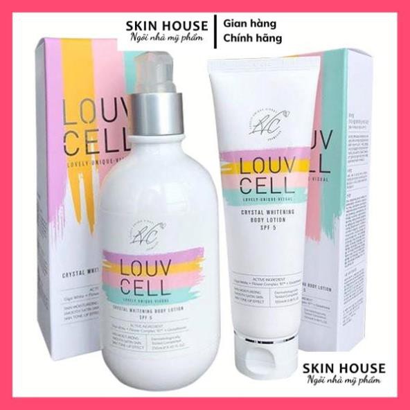 Dưỡng Thể Louv Cell bật tone da- Kem Trắng Da Body Louve Cell – Hàn quốc 250 - 120 ML