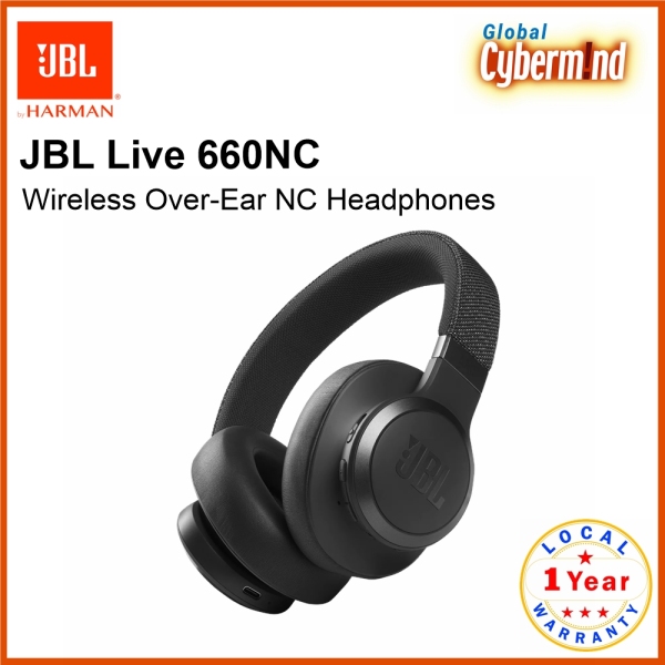 JBL Live 660NC Wireless Over-Ear NC Headphones (Brought to you by Global Cybermind) Singapore