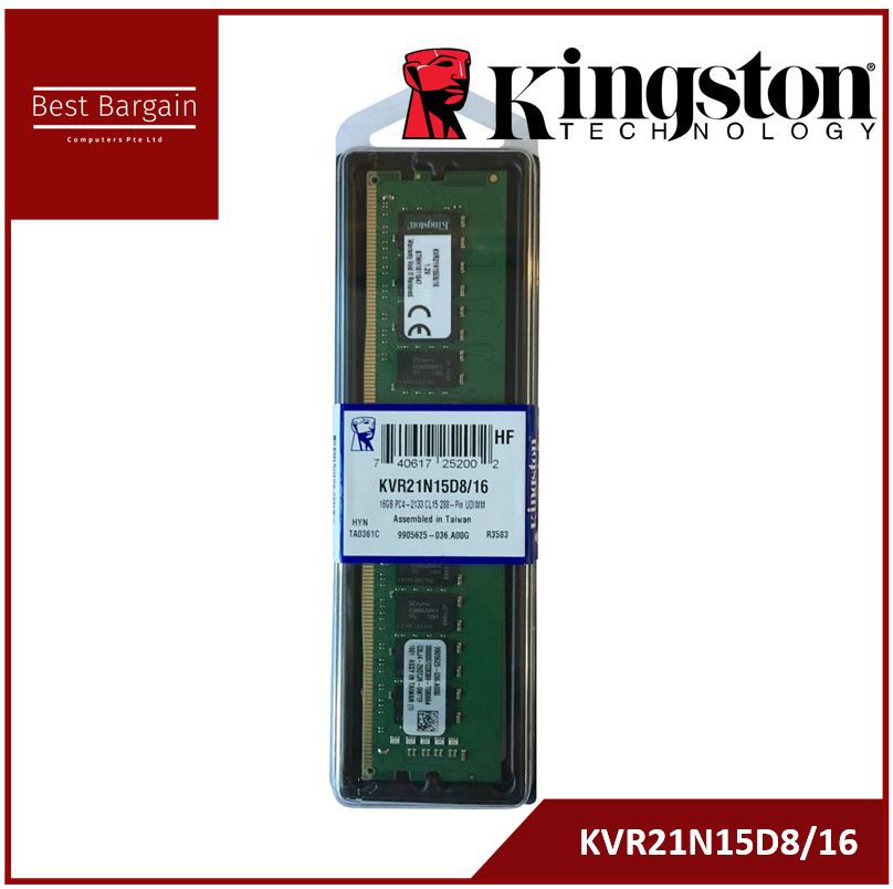 予約販売も キングストン Kingston デスクトップPC用メモリ DDR4 2666MT/秒 8GBx1枚 Non-ECC Unbuffered  DIMM CL19 KCP426NS6/8 製品寿命期間保証