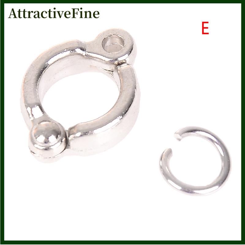 AttractiveFine 2 chiếc vòng dây xích huấn luyện chim thú cưng kẹp phụ kiện bay cho vẹt vòng chân chim bồ câu - 8
