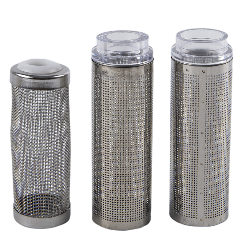 [JIESHENG] Flash Sale Bộ lọc bể cá bằng thép không gỉ bể cá lưới tôm cá lưới lọc kim loại Bộ lọc ống lọc Phụ Kiện Bộ lọc bể cá bộ lọc trước cho bể cá - 2