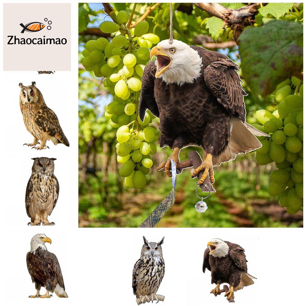 ZHAOCAIMAO กันน้ำกันน้ำได้ หุ่นไล่กานกฮูกขับไล่นก สี่เหลี่ยมผืนผ้าทรงสี่เหลี่ยม ที่แขวนแขวน อุปกรณ์ทำให้นกตกใจปลอม เครื่องมือไล่นก กับระฆัง เครื่องไล่นก กิจกรรมกลางแจ้งกลางแจ้ง ราคา  104 บาท*ส่งฟรี