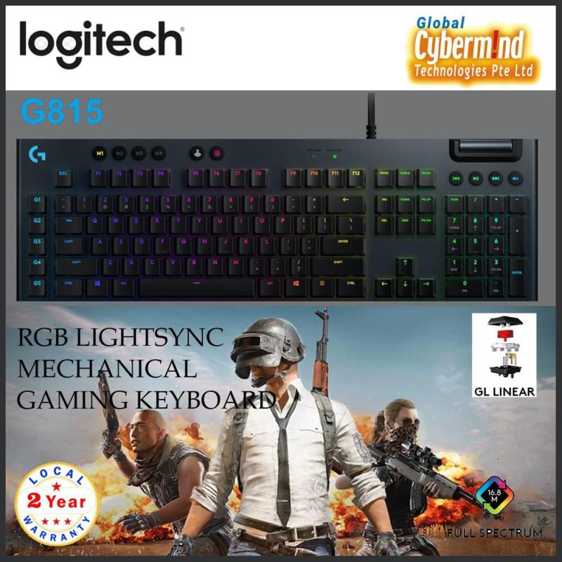 Logitech G815 RGB LIGHTSYNC Mechanical Gaming Keyboard Singapore