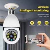 360° Wireless CCTV Bulb Camera 1080P - Connects to Phone