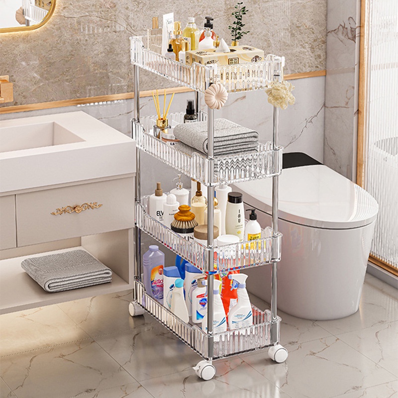 Nafenai retractable acrylic bathroom rack, ergonomically designed ราคา 695 บาท*ส่งฟรี