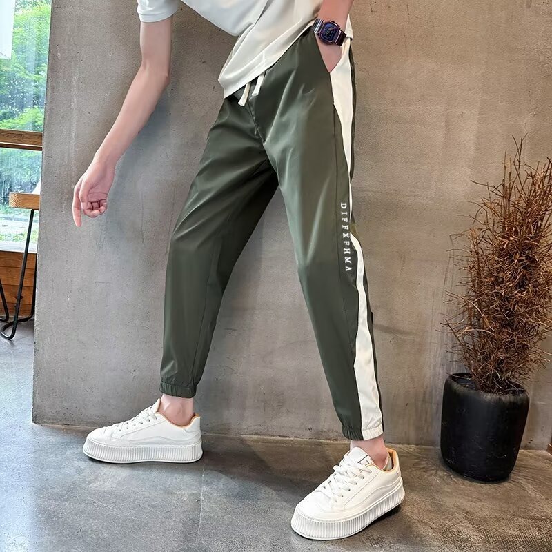 Lansboter quần nam quần tây quần jogger thể thao quần thể thao dài pants Quần ống rộng ống suông thể