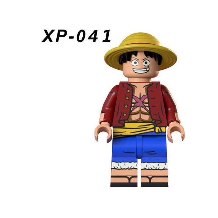 One Piece Mô hinh nhân vật anime Mini Figure Luffy Zoro Sanji Shank tóc đỏ Râu Trắng mô hình đồ chơi