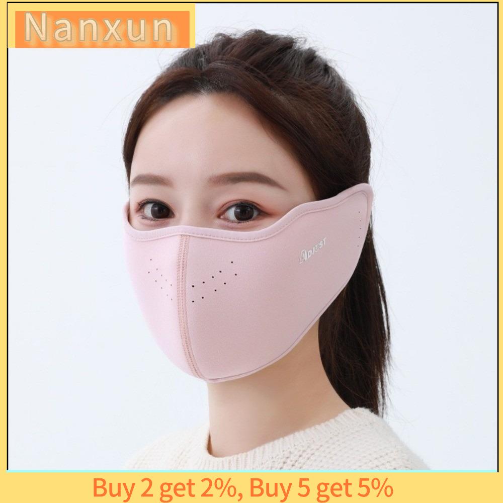 NWSJ Mùa thu mùa đông Nạ Ấm Có thể điều chỉnh Thoáng khí nạ che kín Ngoài trời Chống cảm lạnh nạ đạp xe Bảo vệ tai