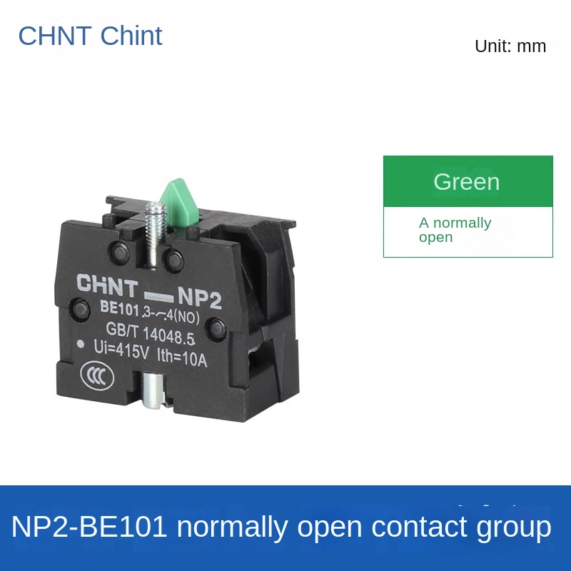Tiếp Điểm Phụ NP2-BE101 NO | tùy chọn NP2 BE101/BE102 Thường Mở/Thường Đóng CHINT – Điều Khiển Điện Chính Xác