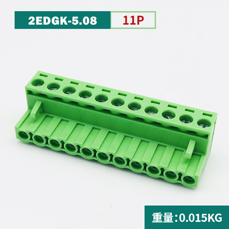 Khối Đầu Nối Tháo Lắp 2EDGK 5.08mm 11P | Tùy chọn Từ 2P-24P – Kết Nối PCB An Toàn, Bền Bỉ