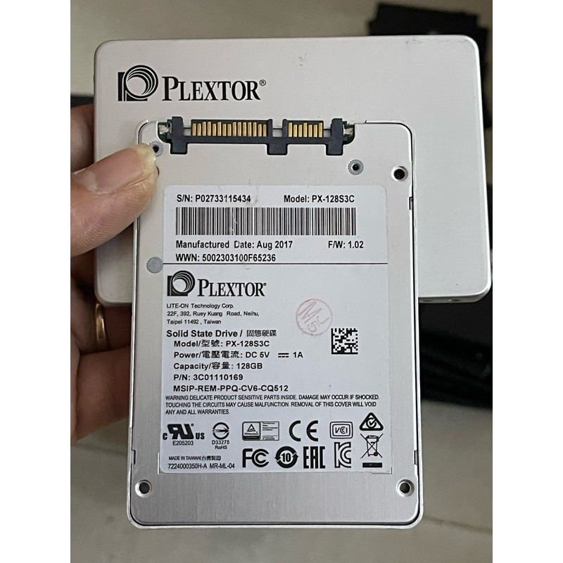 Ổ cứng SSD Plextor 128GB-256GB 2.5 inch SATA3 Hàng tháo máy