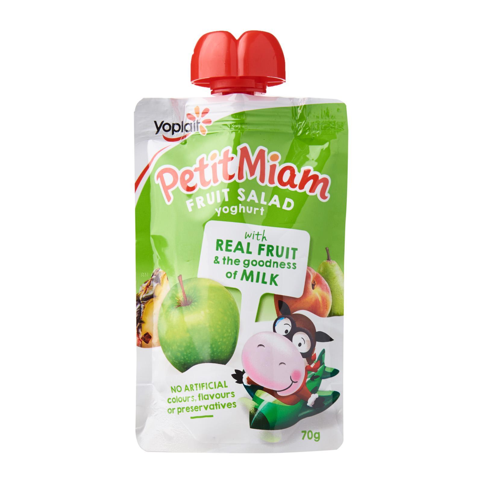 Yoplait Petit Miam Squeezie Fruit Salad Yoghurt Pouch By Redmart