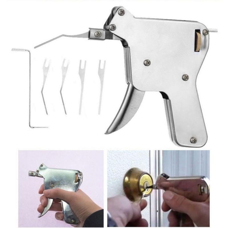 Va đập Mở Khóa Mạnh Mẽ Khóa Móc Bộ Dụng Cụ Mở Phím Bộ Cửa Chữa Sửa Khóa Chọn Công Cụ I7P6
