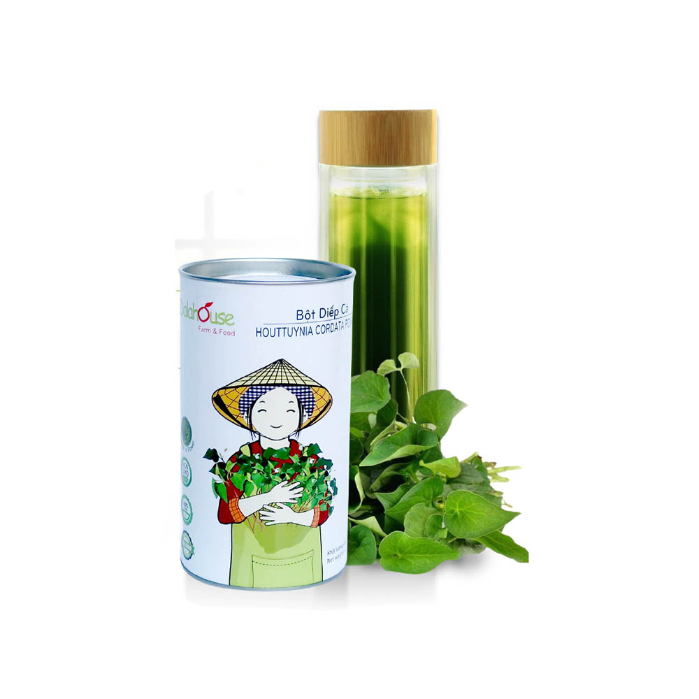 Bột diếp cá dalahouse - bột diếp cá hữu cơ sấy lạnh nguyên chất dalahouse - lon 120g