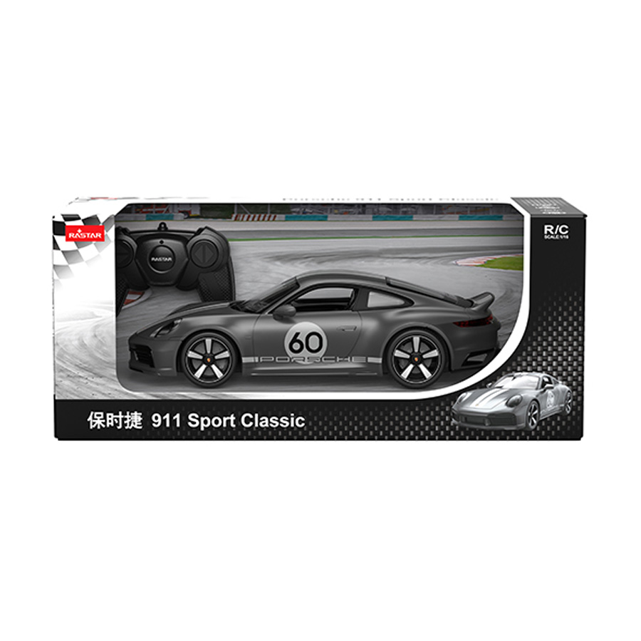 Rastar 1:16 Porsche 911 Sport Classic Remote Controlled Car ของเล่นสำหรับเด็ก (#943840) ราคา 1,195 บาท*ส่งฟรี