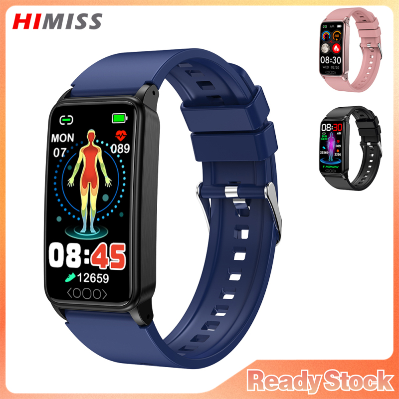 TK71pro Smart Watches For Men Women 1.47" Screen Fitness Tracker Heart Rate Blood Glucose Monitor IP68 Waterproof Smartwatch ราคา 496 บาท*ส่งฟรี