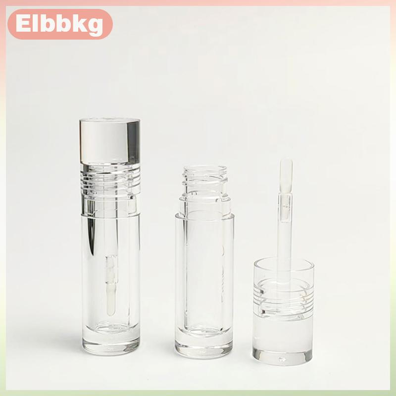 Elbbkg 1Pcs Rỗng Xách Tay 5Ml Dày Cây Đũa Phép Lip Gloss Ống Nhựa Lip Men Ống Rõ Ràng Minh Bạch Mỹ Phẩm Đóng Gói Container