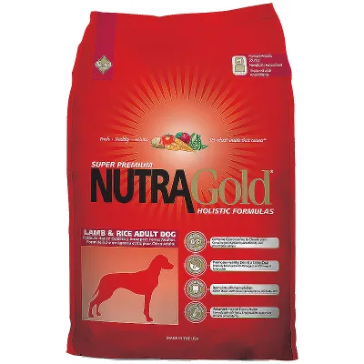 NutraGold Holistic Lamb & Rice Dry Dog Food 15kg