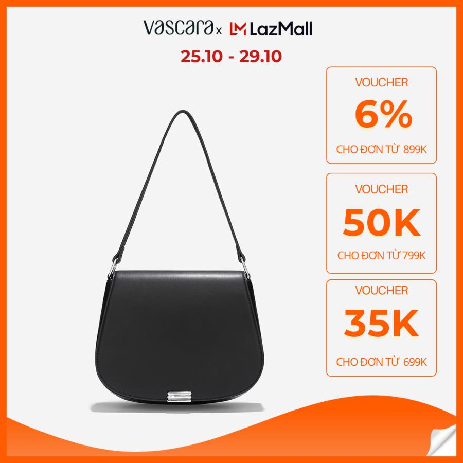 Vascara Túi Saddle Nắp Gập Nhấn Khóa Trang Trí - SHO 0252