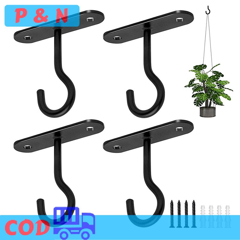 P&N ตะขอแขวนกระถางต้นไม้แบบประหยัดพื้นที่ตะขอแขวนกระถางต้นไม้แบบแขวนติดผนังง่าย ราคา 49 บาท*ส่งฟรี