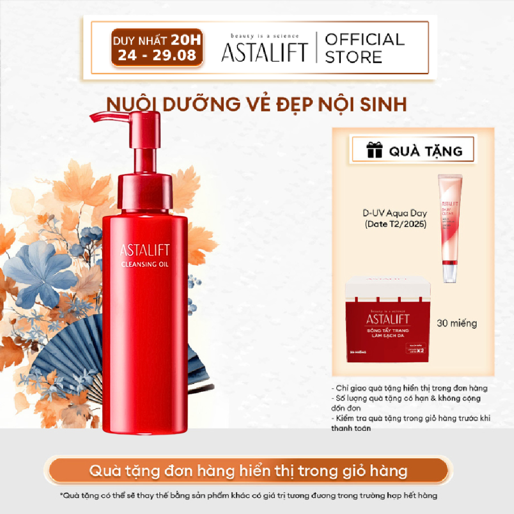 Tinh Dầu Tẩy Trang ASTALIFT Cleansing Oil 120ml
