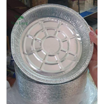 20 Khay giấy bạc lót nồi chiên không dầu 22 cm loại đẹp - sỉ rẻ hơn