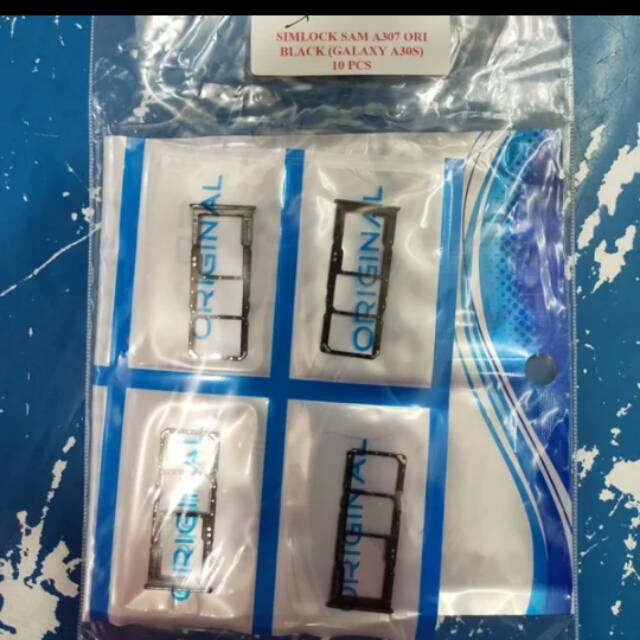 SiMTRAY SIMLOCK TEMPAT KARTU SAMSUNG GALAXY A30S A307 ORIGINAL Harga 10,000 rupiah*Gratis Ongkir