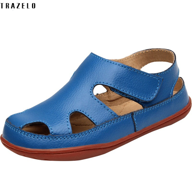 รองเท้าหนังเด็กระบายอากาศ TRAZELO-มาเลเซีย ราคา  694 บาท*ส่งฟรี