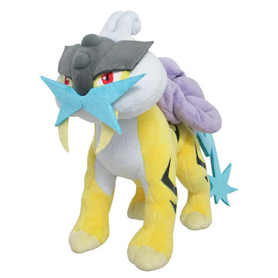Bản gốc Nhật Bản phim hoạt hình Pokemon Kawaii RAIKOU ENTEI torchic Pichu Thú nhồi bông chất lượng c