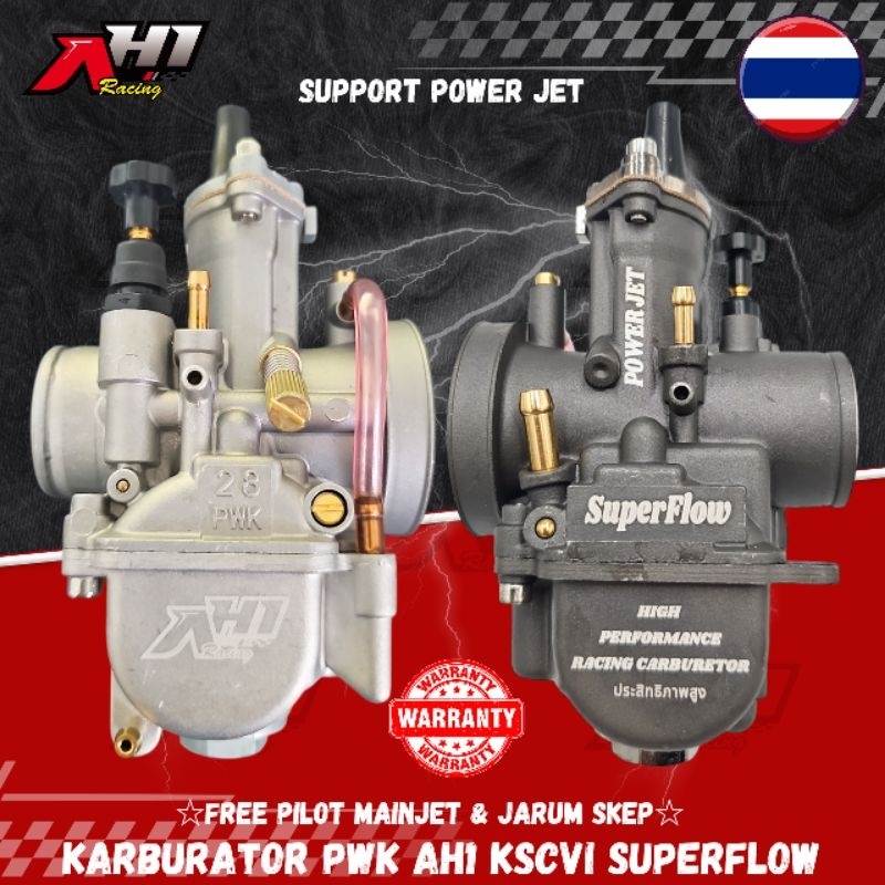 Ah1 Racing Carburetor Carb Pwk 21 24 26 28 30 32 34 Box Ah1 Racing Superflow Premium Free Spray Harga 110,000 rupiah*Gratis Ongkir