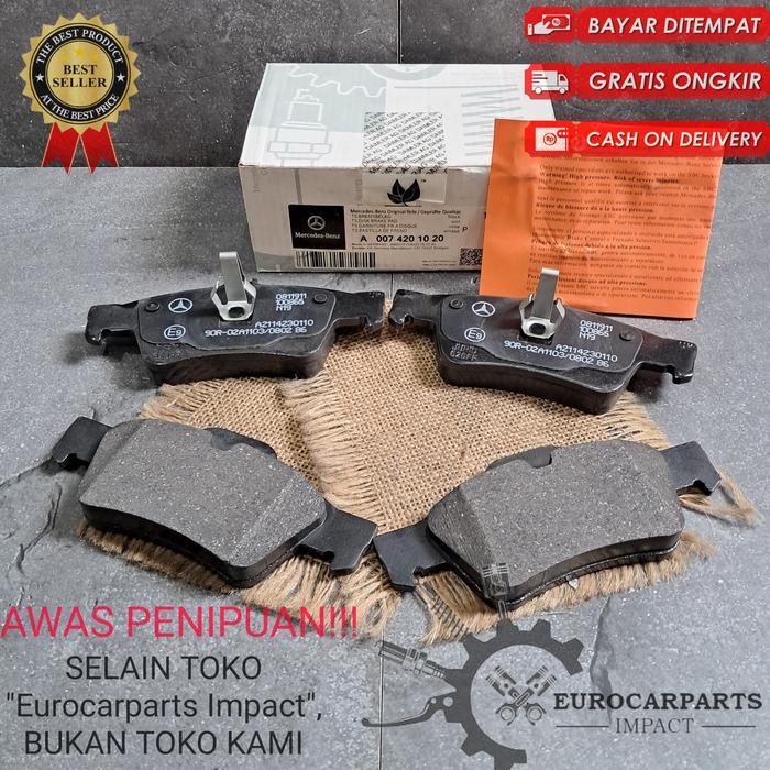 KAMPAS REM BRAKE PAD BELAKANG W211 W212 W221 W220 MERCEDES BENZ -xyliastore Harga  1,430,000 Ringgit*Penghantaran Percuma