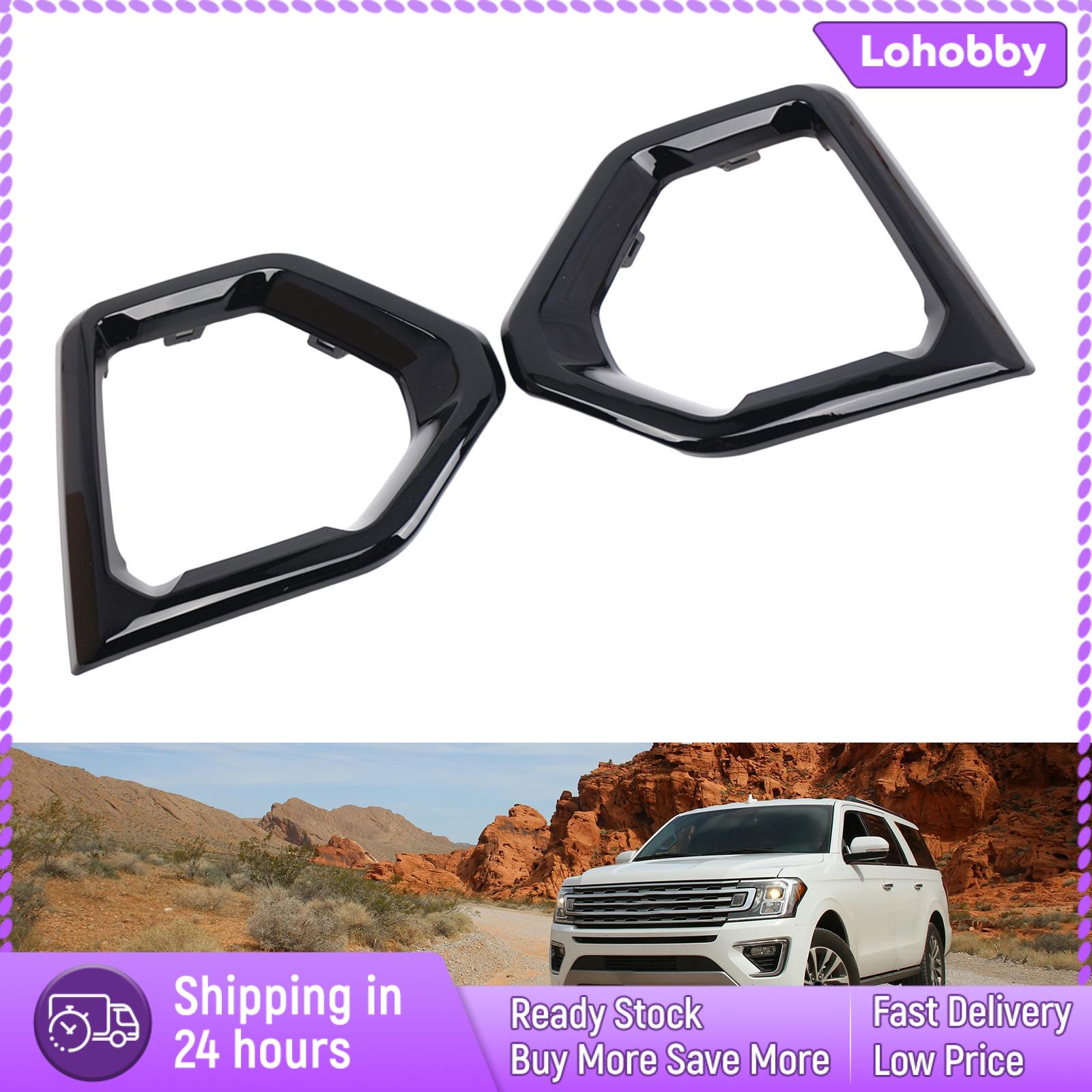 Lohobby đèn sương mù trước khung Bìa chuyên nghiệp mạnh mẽ Đèn Đi Sương mù phía trước nướng cho GMC Sierra 1500 phụ kiện ô tô thay thế các bộ phận