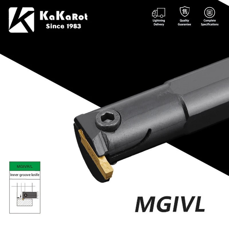 Cán dao cắt rãnh trong dùng để lắp mảnh chíp cắt đứt 2ly, 3ly, 4ly đầy đủ kích thước thông dụng
